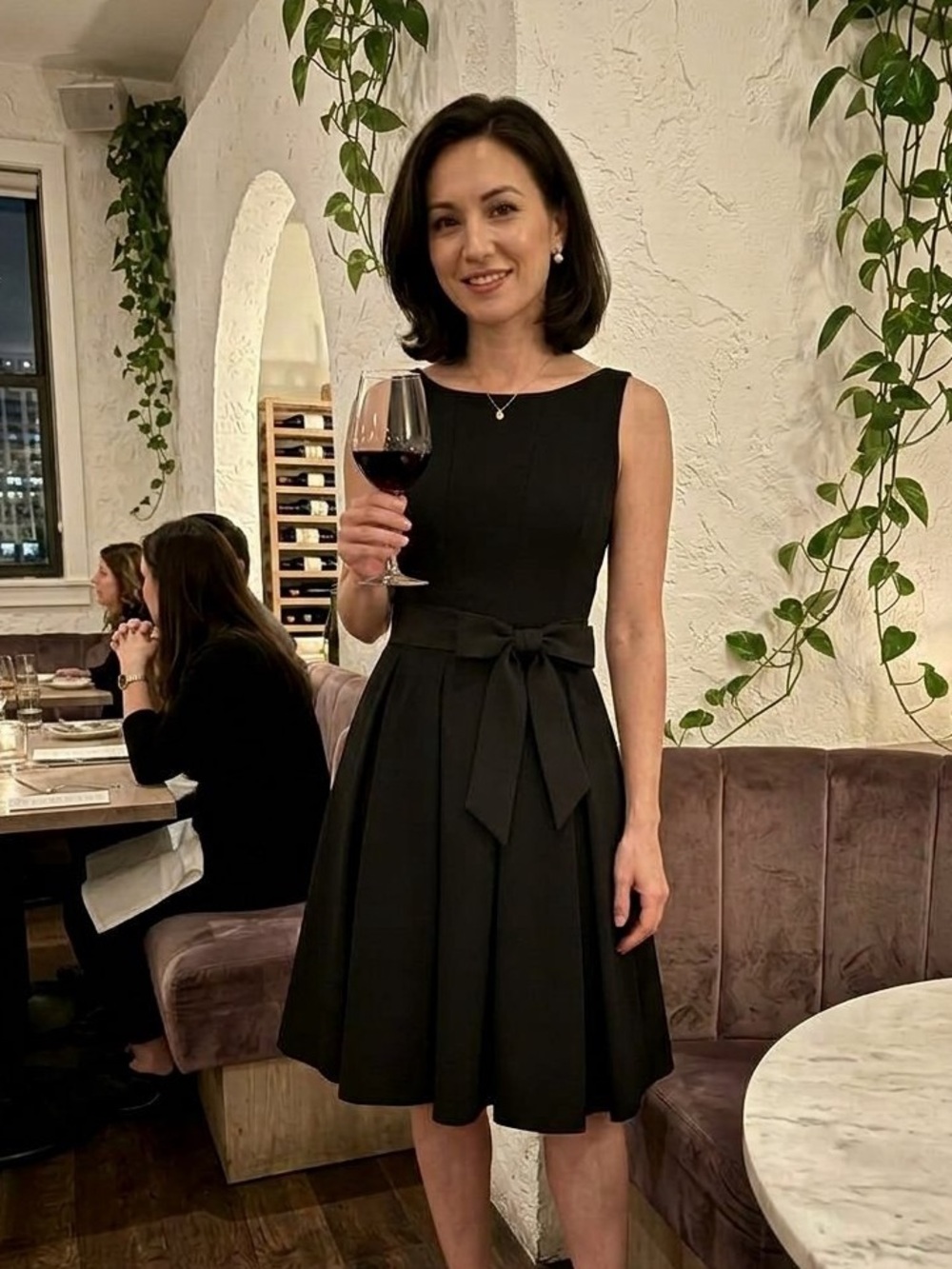 Brooks Brothers Wool Pleated Cocktail Dress (2P)
